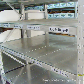 Boltless Light Shelf for Small Parts Storage